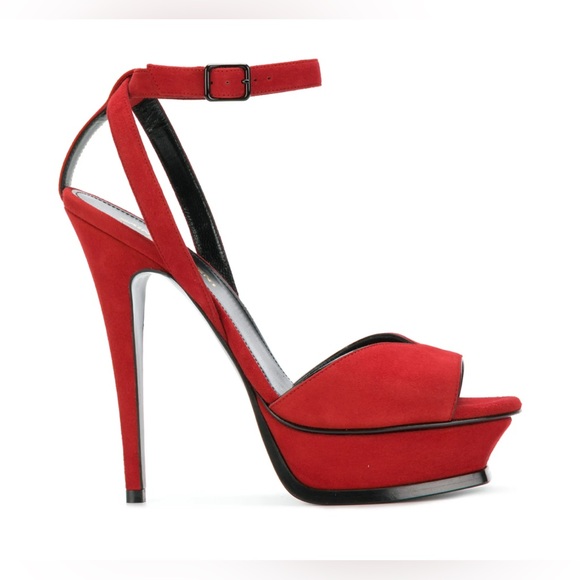 Saint Laurents Tribute 105 Open toe Sandals - Picture 1 of 12